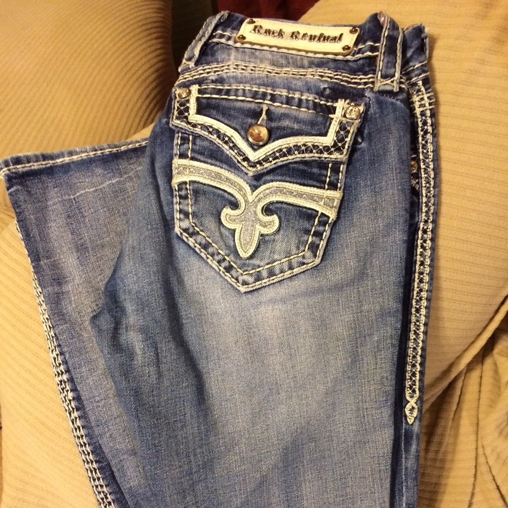 READ DESCRIPTION Rock Revival Lily Boot Cut