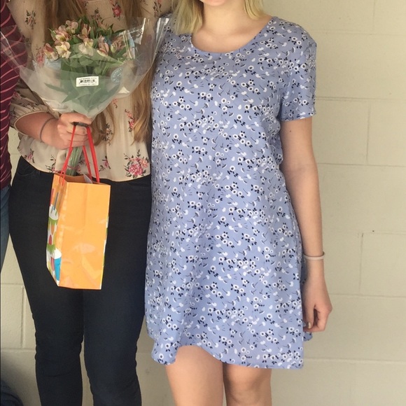Ripe Dresses & Skirts - Baby Blue Floral Shift Dress🎐 Ripe Dresses & Skirts - Baby Blue Floral Shift Dress🎐