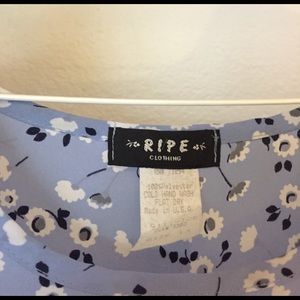 Ripe Dresses - Baby Blue Floral Shift Dress🎐 Ripe Dresses - Baby Blue Floral Shift Dress🎐