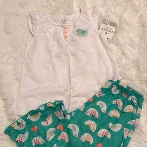 Carters pajama set