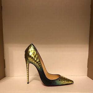 Christian Louboutin "so Kate 120 python"