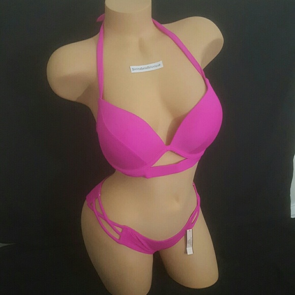 Victoria's Secret M DOUBLE BANDED BIKINI BUNDLE