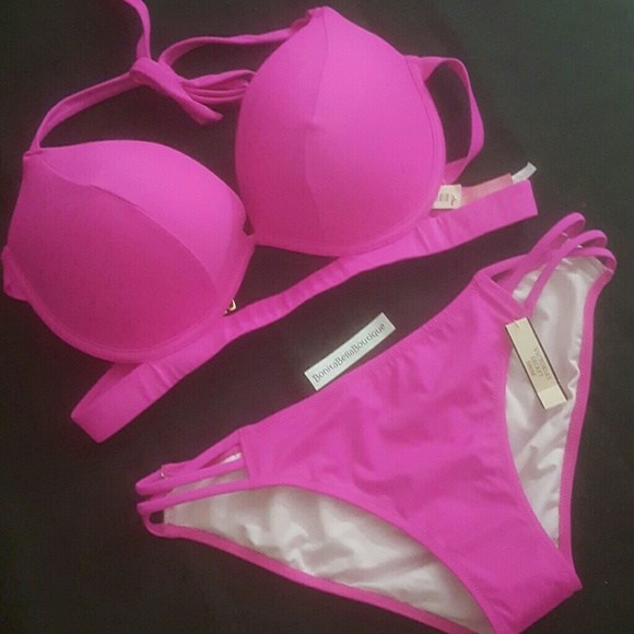 Victoria's Secret M DOUBLE BANDED BIKINI BUNDLE
