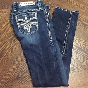 Straight Rock Revival Jeans