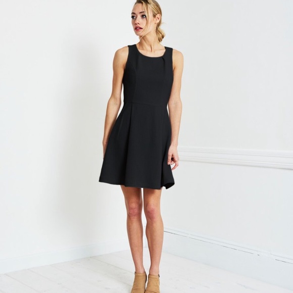little black dress fit and flare