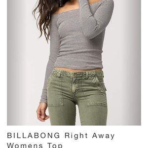 Billabong right away top