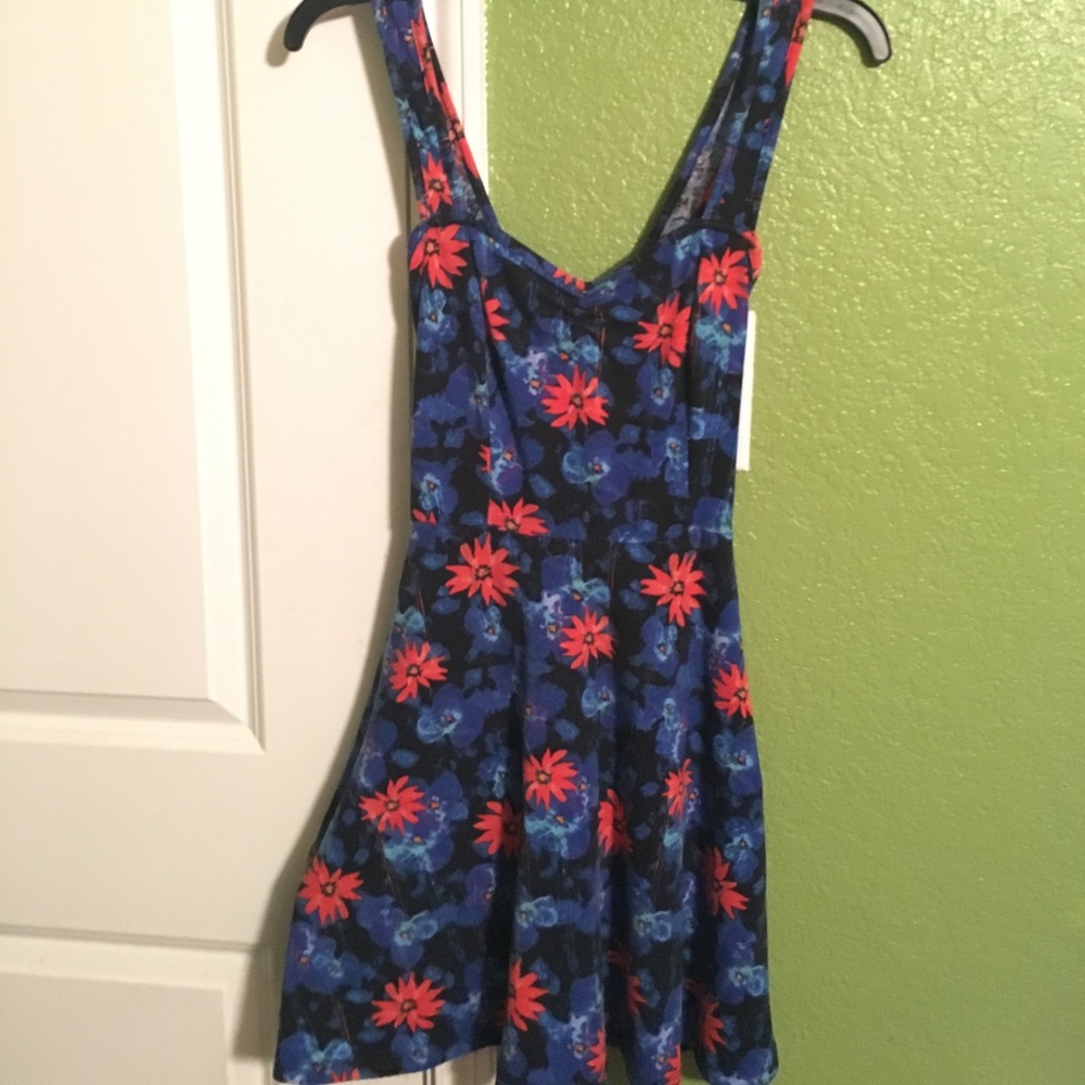 Floral print dress