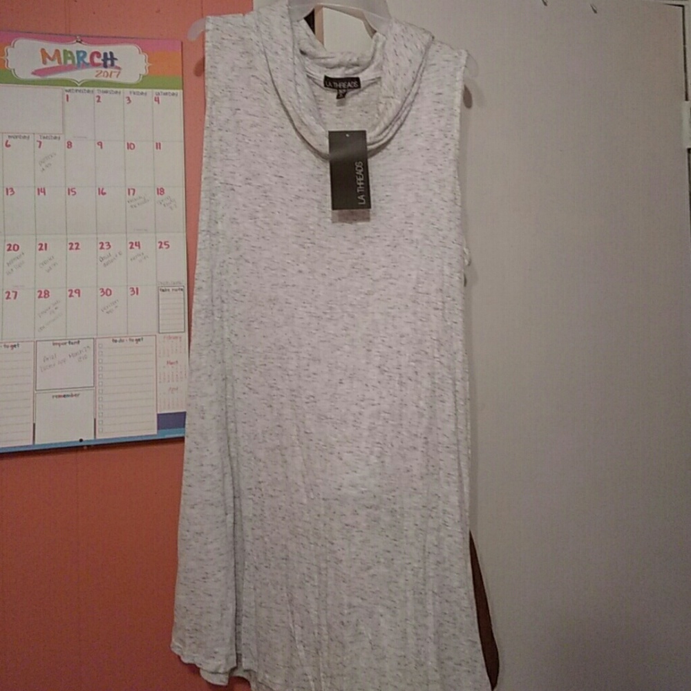 Sleeveless Sweater Dress