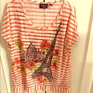 Paris design blouse