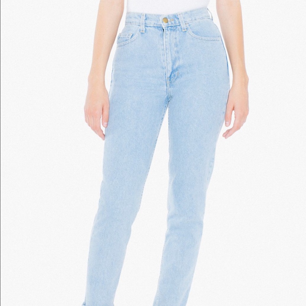 American apparel high waist jeans / mom jeans