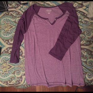 Women's baseball tee