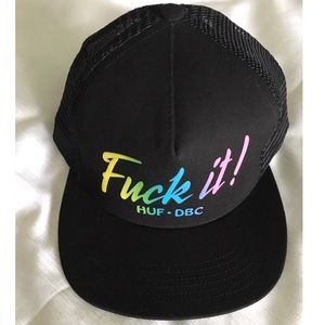HUF Trucker Hat NWOT