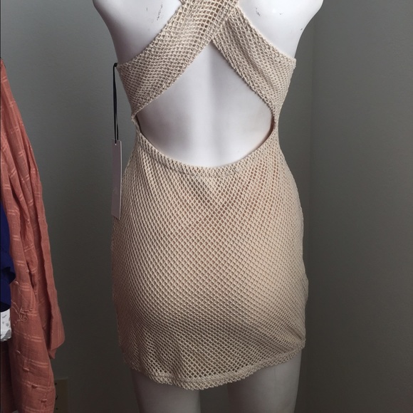 LAST ONE! Tan crochet dress - Picture 7 of 7
