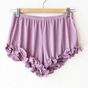 Ruffled Shorts