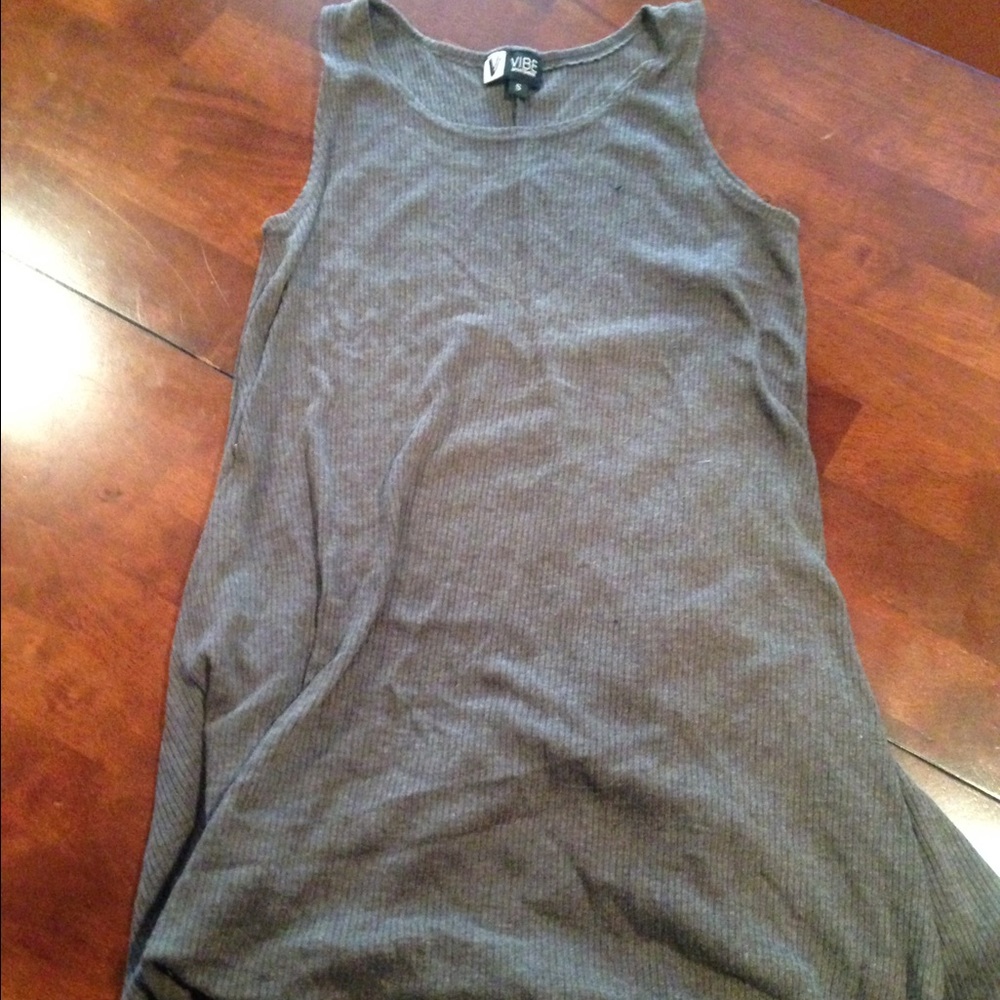 Cute grey tshirt dress