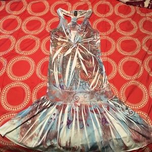 Floral print dress