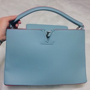New LV Cappucines in MM in limited colour CIEL!