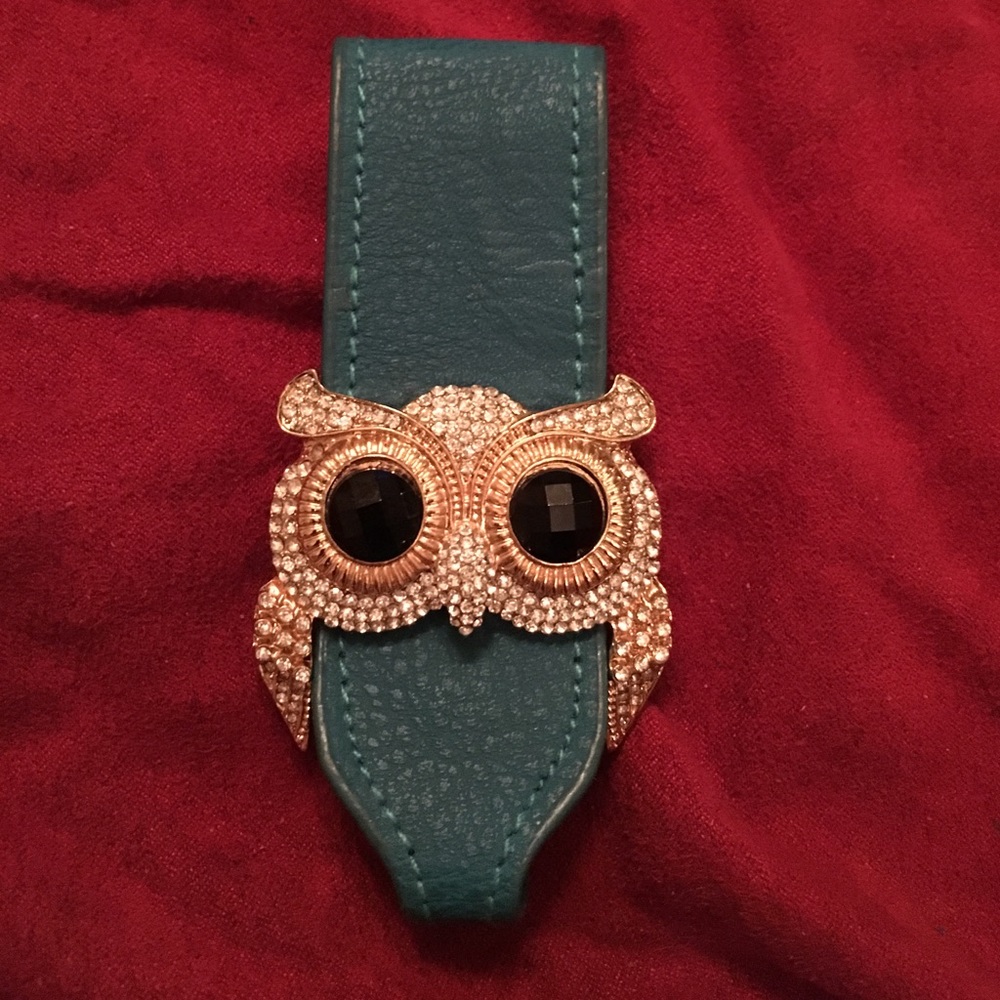 Owl Leather bracelet