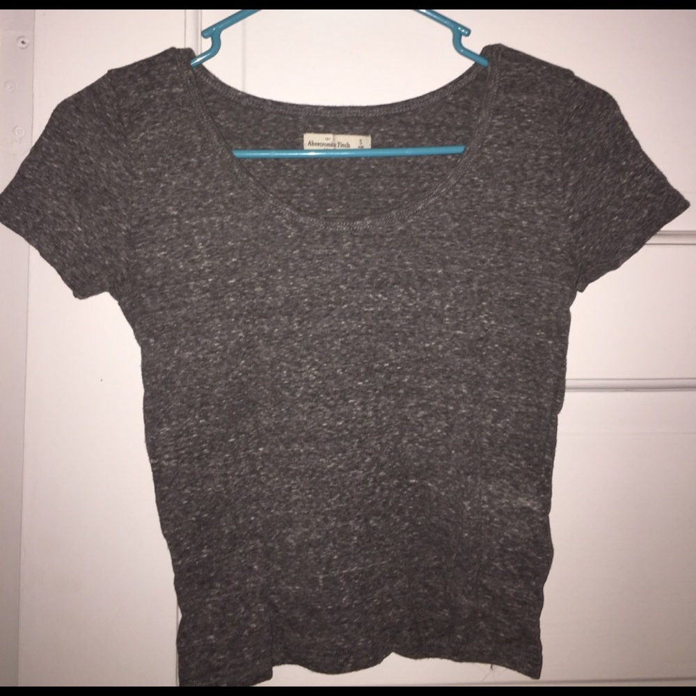 Abercrombie Grey Crop Too