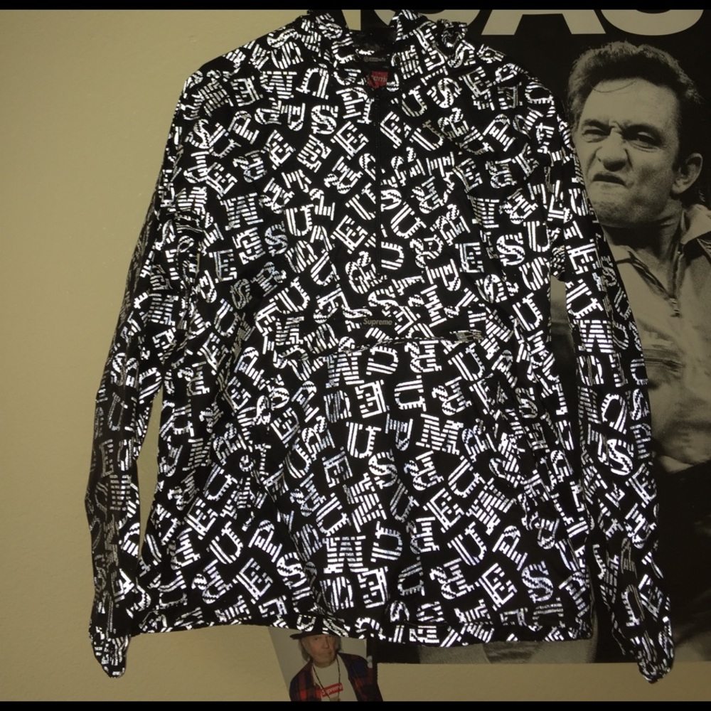 Supreme 3M print Windbreaker