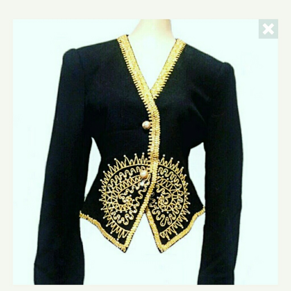 Vintage Blazer Wool Jacket