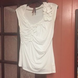 White Anthropologie Top - size M