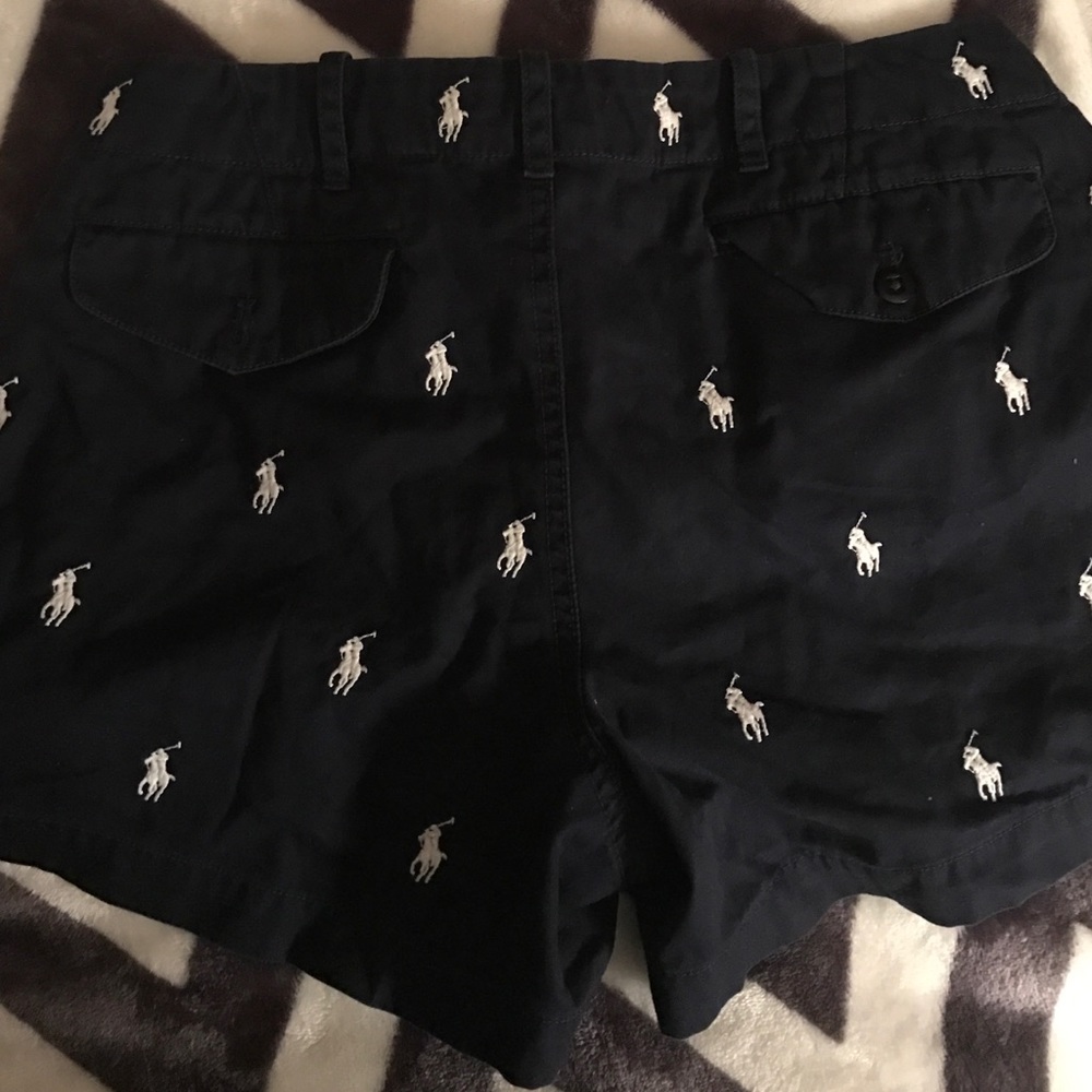 Ralph Lauren sport navy blue polo shorts
