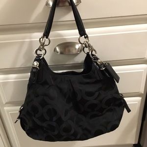 Black Coach Bag-Perfect Condition!