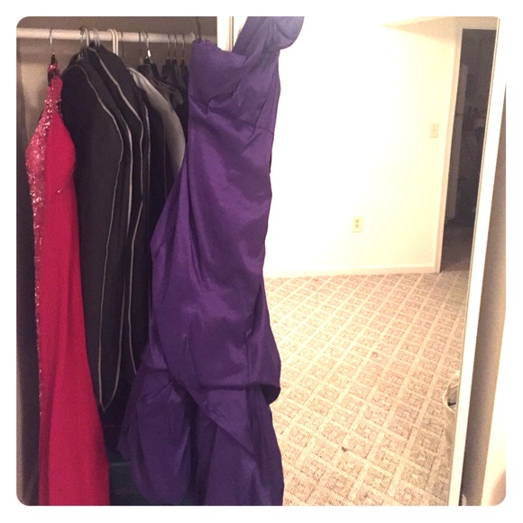 Purple Evening Gown - Picture 3 of 5