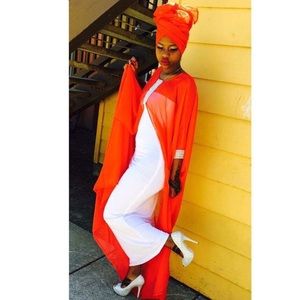 Summer dress with cardigan