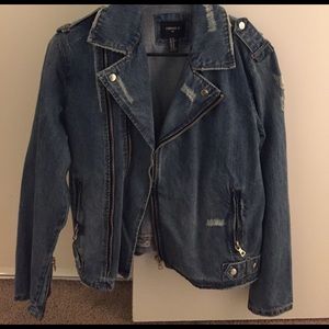 BNWOT Men's Forever 21 denim jacket XS
