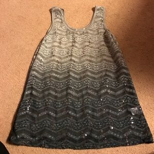 Buckle large tank top sheer