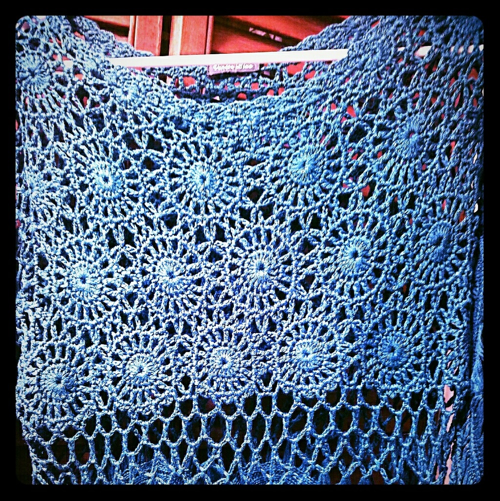 Beautiful Crocheted blouse!!!