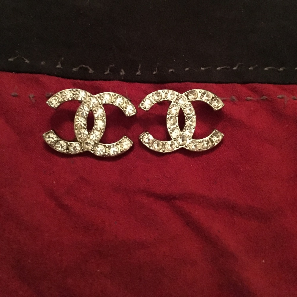 Diamond studded earrings