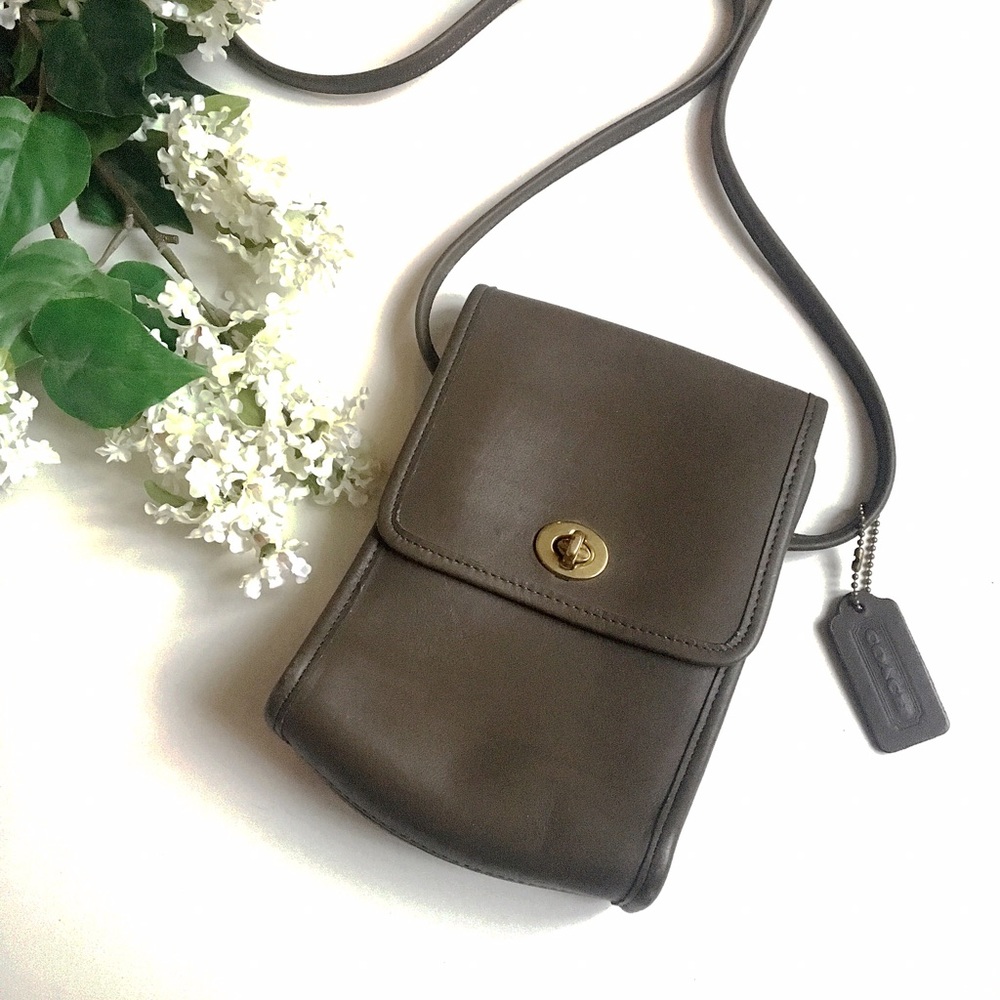 Olive Green Coach Crossbody