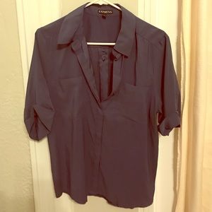 Express Portofino Short Sleeve Button Down