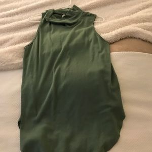 Turtleneck tank top