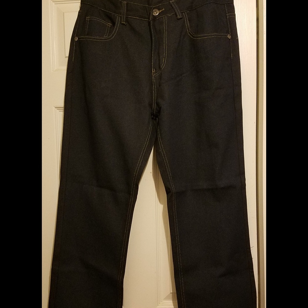 True Rock men's classic straight leg jeans