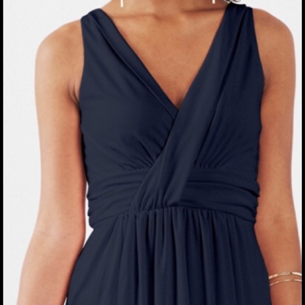 Navy Blue Dove & Dahlia Dress from Weddingtonway