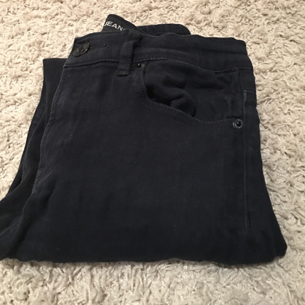 Express black jeans
