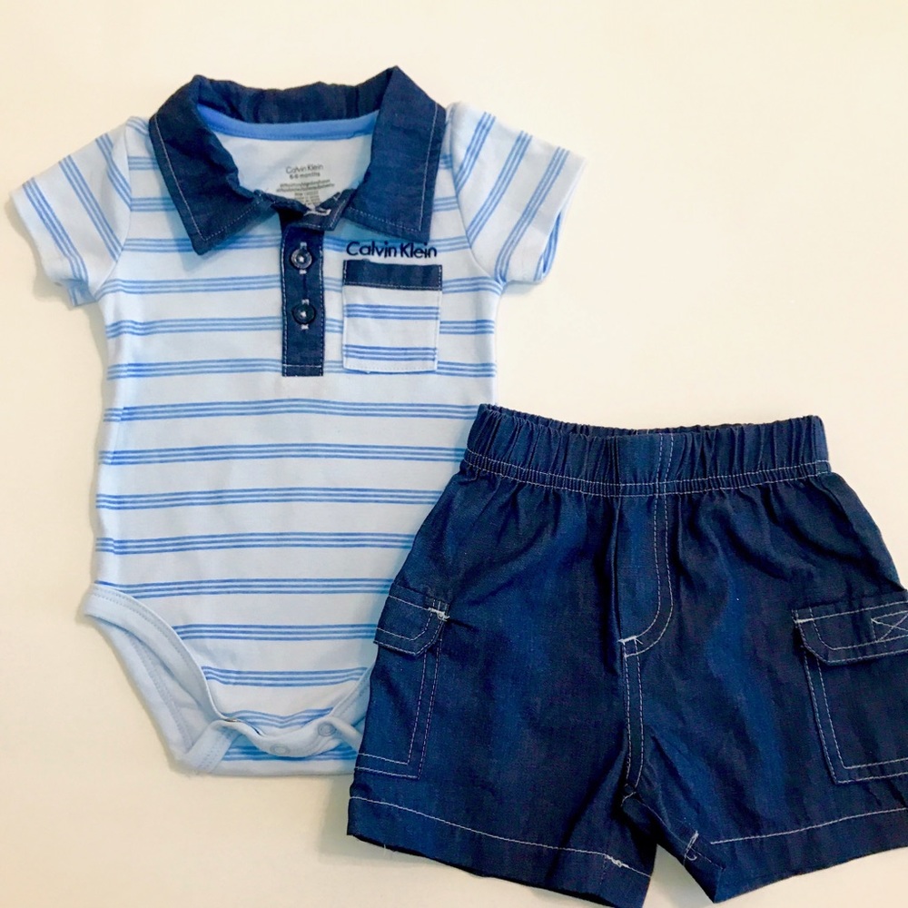 ✨Calvin Klein Baby Boy Outfit✨