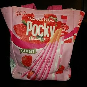 Vintage Giant Strawberry Pocky Bag (Japanese)