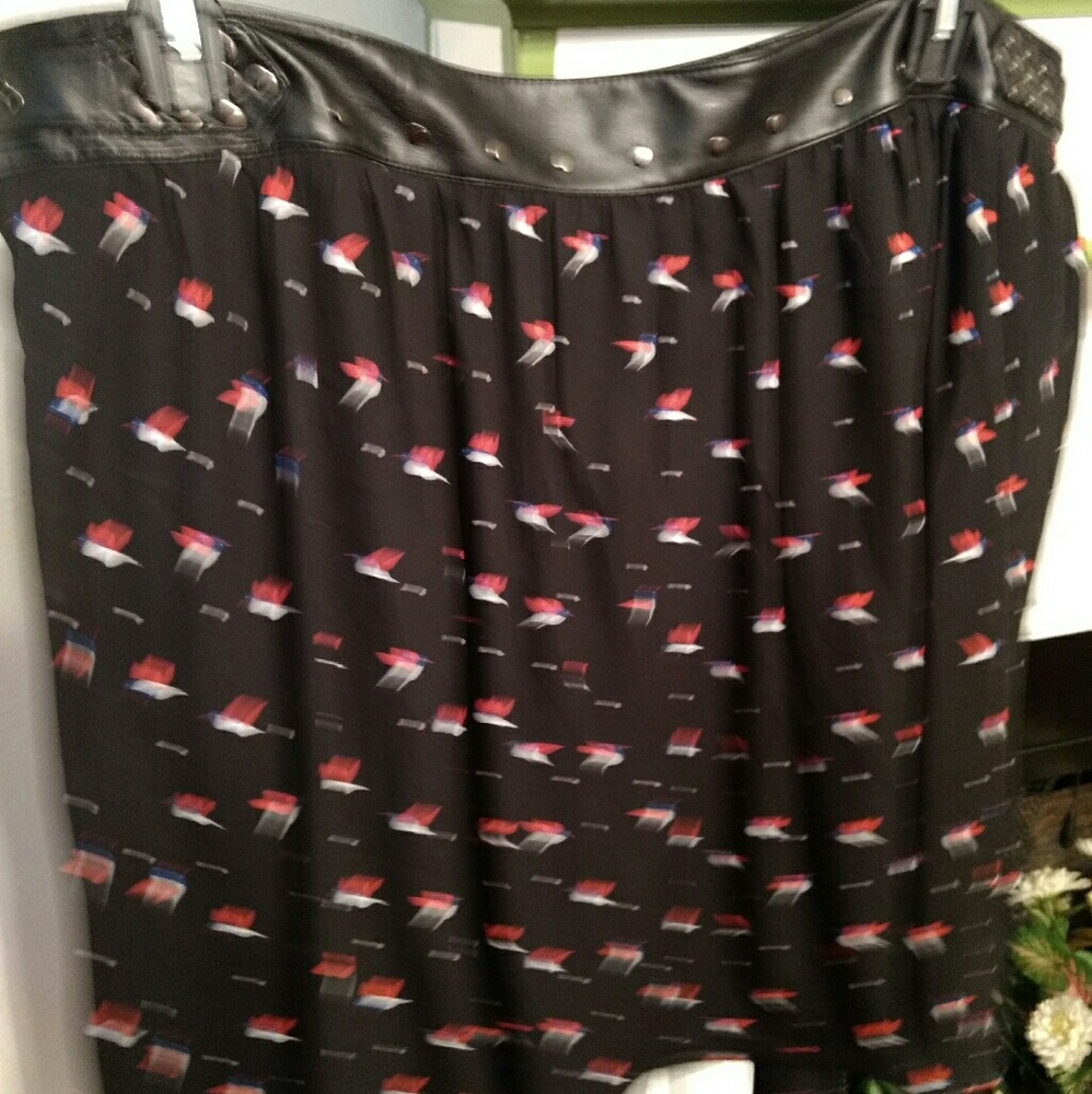 Black skirt