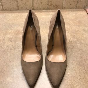Never worn Express wedge heels