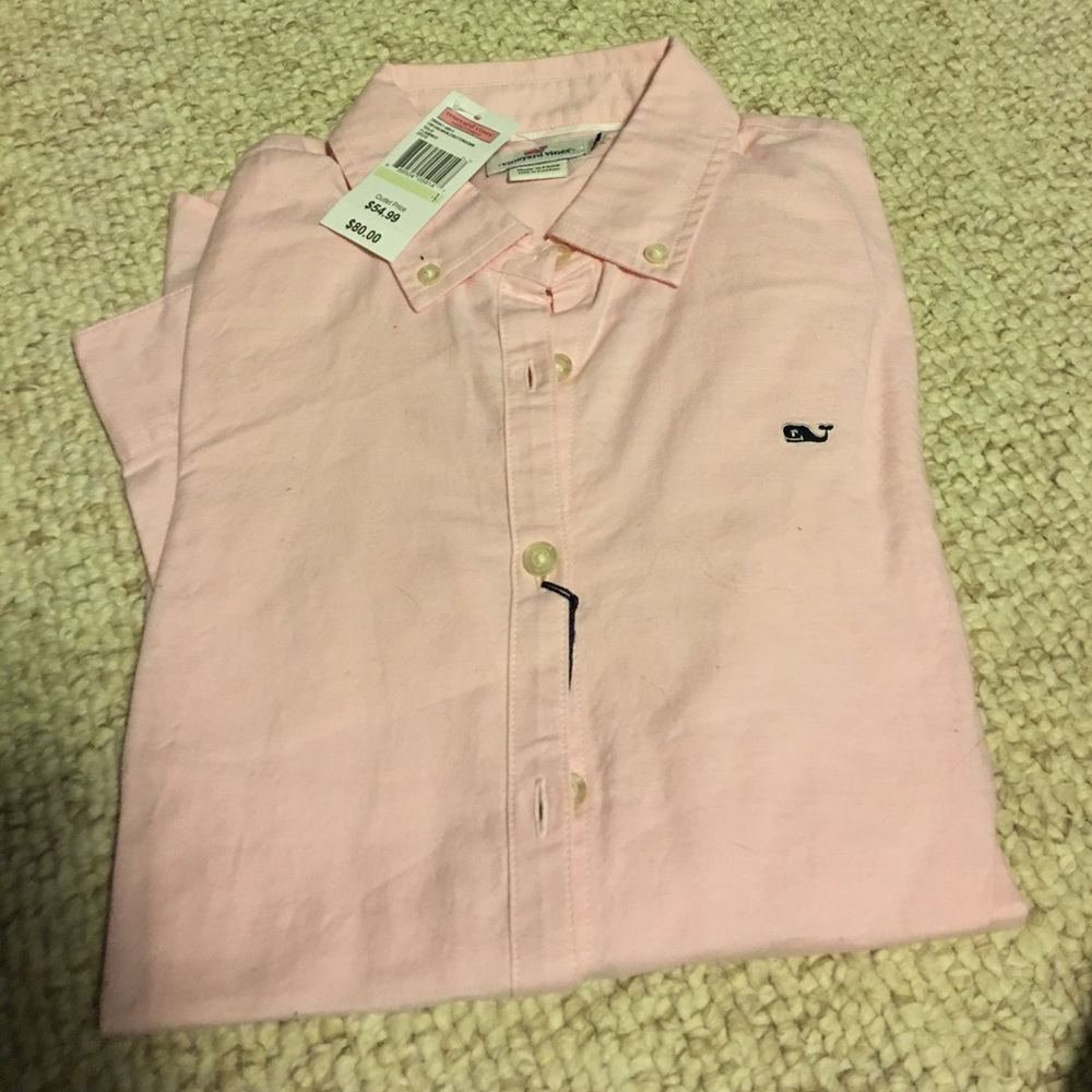 Pink Vineyard Vines Oxford