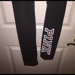 Pink- victoria secret leggings