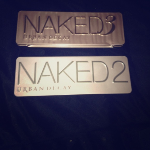 Naked 2 and 3 eye shadow pallets