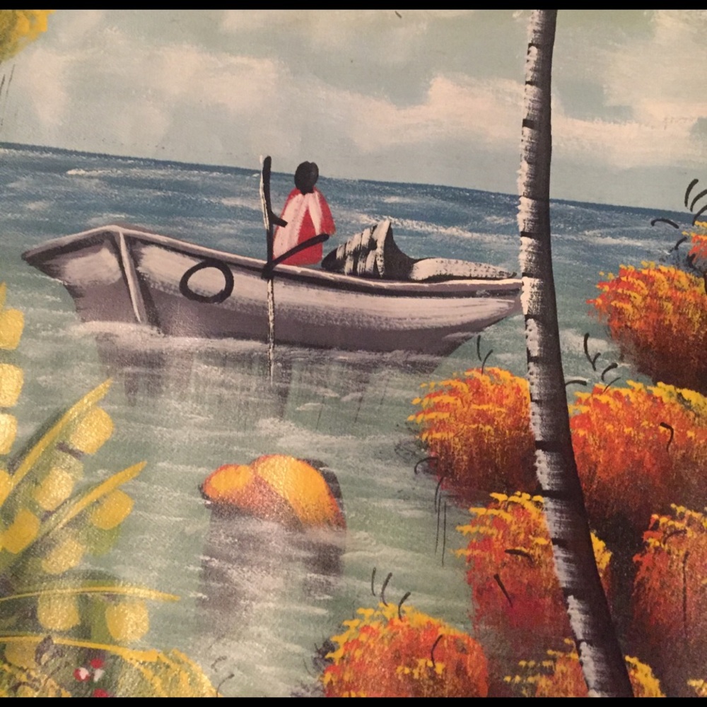 Beautiful large oil painting 40' by 30' - Picture 5 of 8
