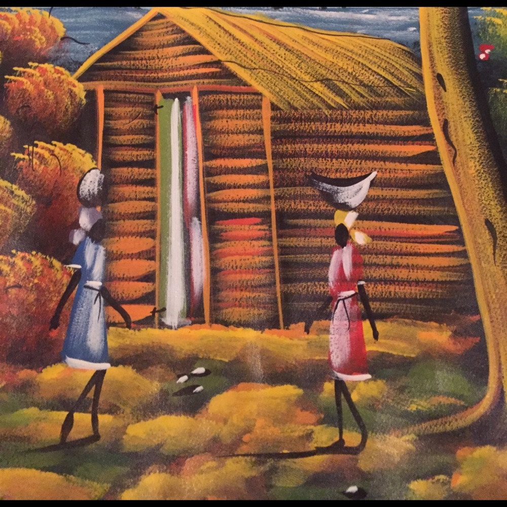 Beautiful large oil painting 40' by 30' - Picture 4 of 8