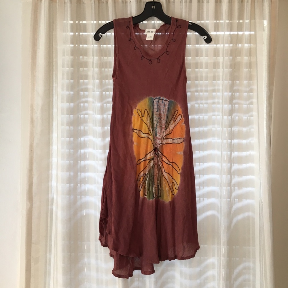 Tie Dye Sleeveless Tunic